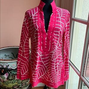 Tory Burch Geometric Blouse